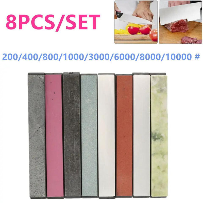 8PCS Grindstone Whetstone Sharpening Stone 20X10X8 by China Dropship