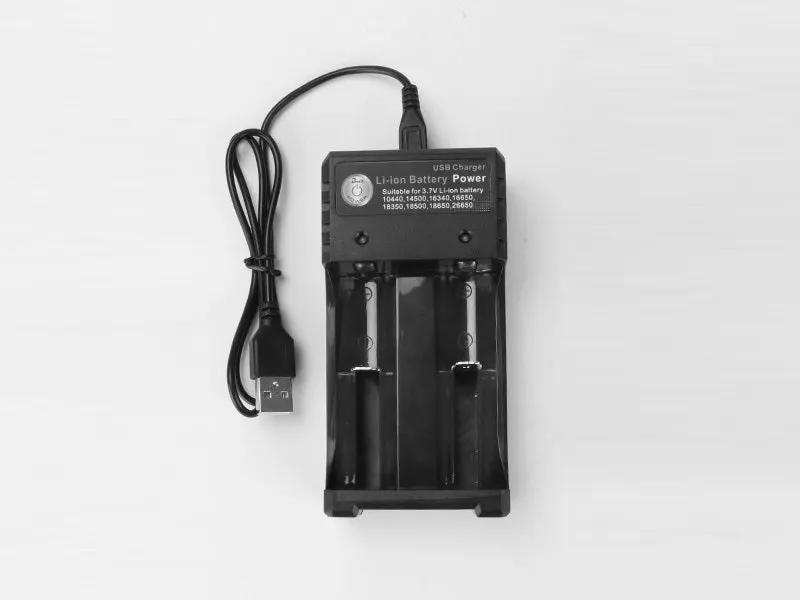 USB Charger for 18650 Rechargeable Battery 2 Slot by dealonline.co.nz