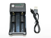 USB Charger for 18650 Rechargeable Battery 2 Slot by dealonline.co.nz