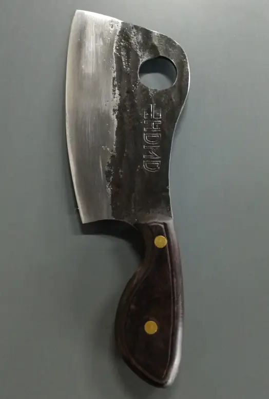 Full Tang Handmade Slicing Cleaver Chef's Knife Chef Knife by China Dropship