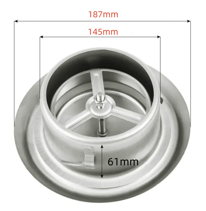 salelink.co.nz Unbranded Adjustable 304 Stainless Steel Vent Cover Adjustable 304 Stainless Steel Vent Cover | Action Outdoors NZ