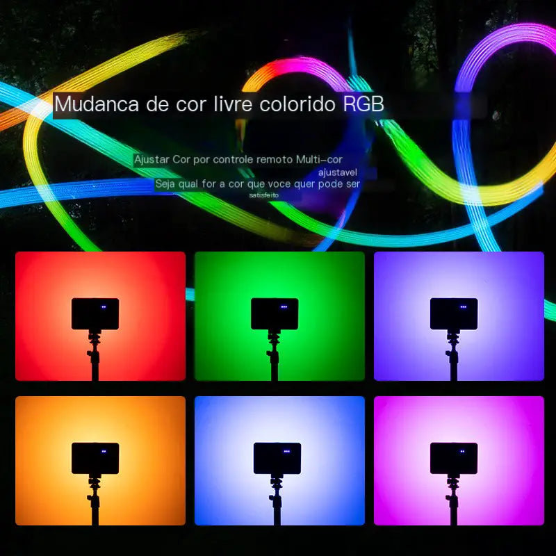 Action Outdoors Limited Portable RGB Pocket Light with Remote for Photography Portable RGB Pocket Light with Remote for Photography