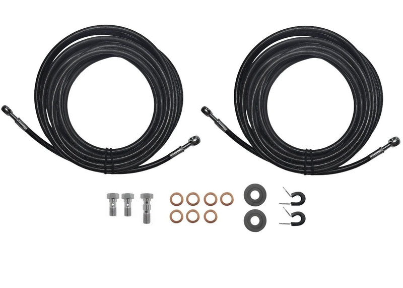 S/S Teflon Hose Kit - Banjo to Banjo - 2x6m by Trojan