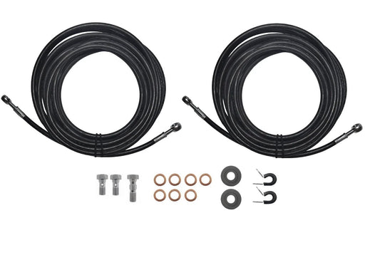 S/S Teflon Hose Kit - Banjo to Banjo - 2x6m by Trojan