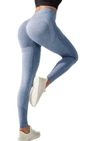 High Waist thin Feel Hip Lifting Quick-Dry Yoga Pants by Mead's Supply & Equipment Outfitters limited