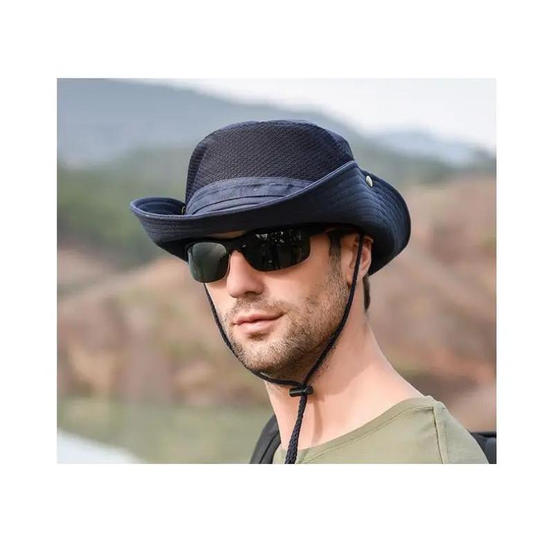 4 Colours Sun Hat Bucket Outdoor Fishing Hiking Cap UV Protection by dealonline.co.nz