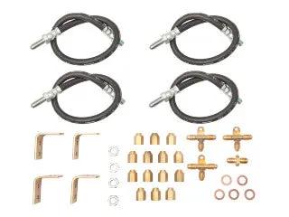 Rubber Brake Hose Kit - for Tandem Axle Disc Brakes