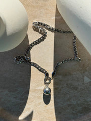 Pōro Toa Silver Necklace by Tahana Jewellery