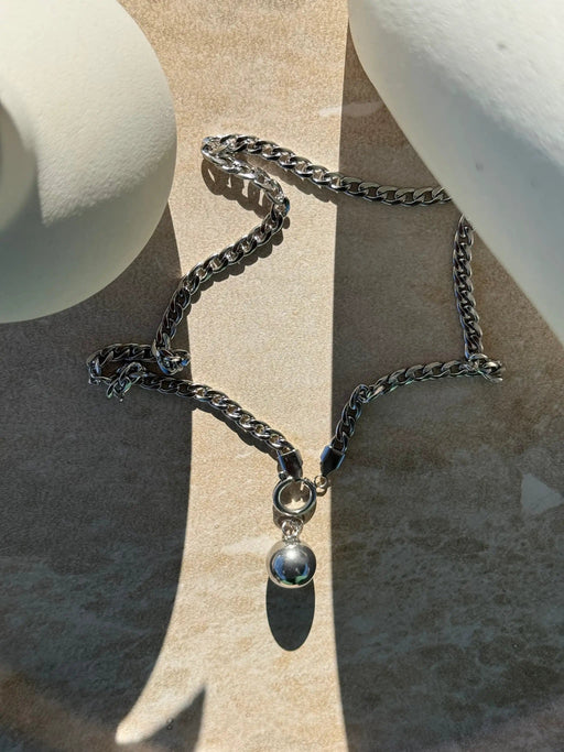 Pōro Toa Silver Necklace by Tahana Jewellery