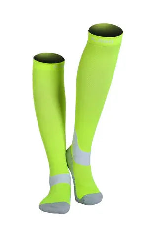 Compression Socks for Cycling, Running, and Sports - Nylon Athletic Support for Marathon by Mead's Supply & Equipment Outfitters limited