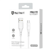 Maxguard 1.2m USB-A to Micro Cable MP01M by 9eight5