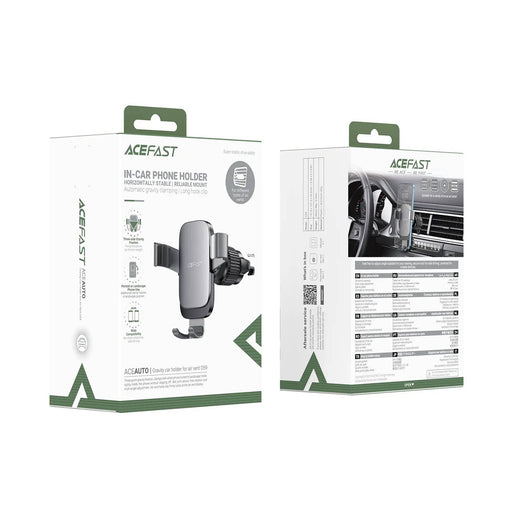 BroDeals Acefast In Car Phone Holder Gravity Vent Mount With Auto Lock Acefast In Car Phone Holder Gravity Vent Mount
