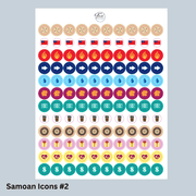 PELE Stickers Samoan Culture Education Stickers Pack 10 Sheets For Classroom Use Samoan Culture Stickers Pack 10 Sheets For Class