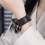BroDeals Watches Universal Leather Watch Strap with Magnetic Buckle Universal Leather Watch Strap with Magnetic Buckle