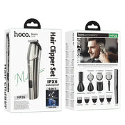 Electric Hair Clipper with IPX6 Waterproofing, LED Battery Display, 7500 RPM by BroDeals