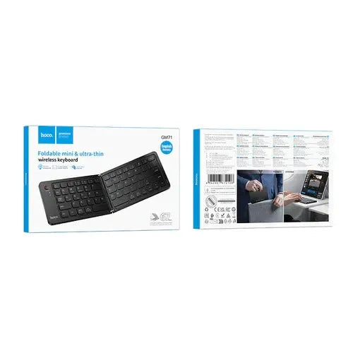 Foldable Mini Ultra Thin Wireless Keyboard by BroDeals