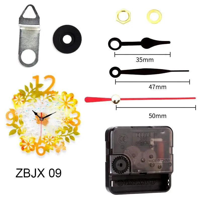 Accessories for Clock Moulds - Quartz Clock Movement Mechanism Non Ticking DIY Clock Mechanism by Resin Art NZ