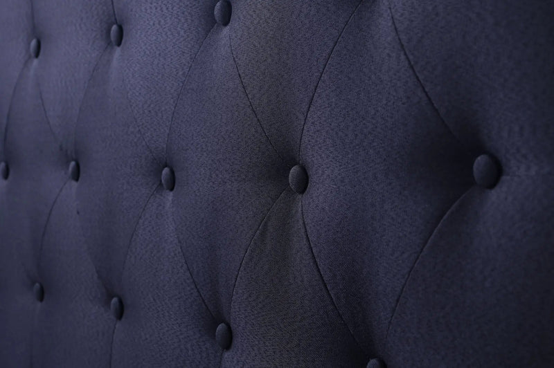 Fenland Headboard Black Super King by sue-e furniture