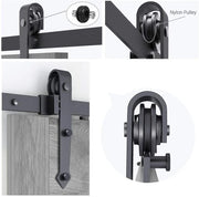12FT/366cm Barn Door Hardware Kit by salelink.co.nz