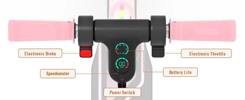 Kiwi eRide Kiwi eRide Ages 6-14 Simate S2 Pro Kids Electric Scooter Pink Ages 6-14 Simate S2 Pro Kids Electric Scooter Pink