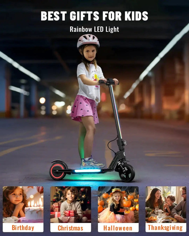 Kiwi eRide Kiwi eRide Ages 6-14 Simate S5 Kids Electric Scooter Black Ages 6-14 Simate S5 Kids Electric Scooter Black