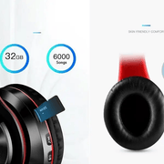 dealonline.co.nz dealonlinenz Wireless bluetooth Headset Headphones Foldable Stereo Earphones LED Super Wireless Bluetooth Headset Foldable LED Earphones