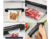 Food Vacuum Sealer Meat Packing Machine Sealing Automatic Saver Packer + 5 BAGS by dealonline.co.nz