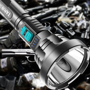 Super Bright Rechargeable Flashlight Torch by salelink.co.nz