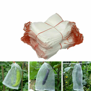 50PC 60X40cm griculture Garden Fruit Vegetable Protection Exclusion Mesh Net Bags by salelink.co.nz