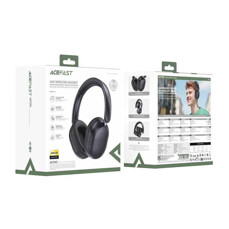 Premium Wireless Headset with -48dB | 80hrs by BroDeals