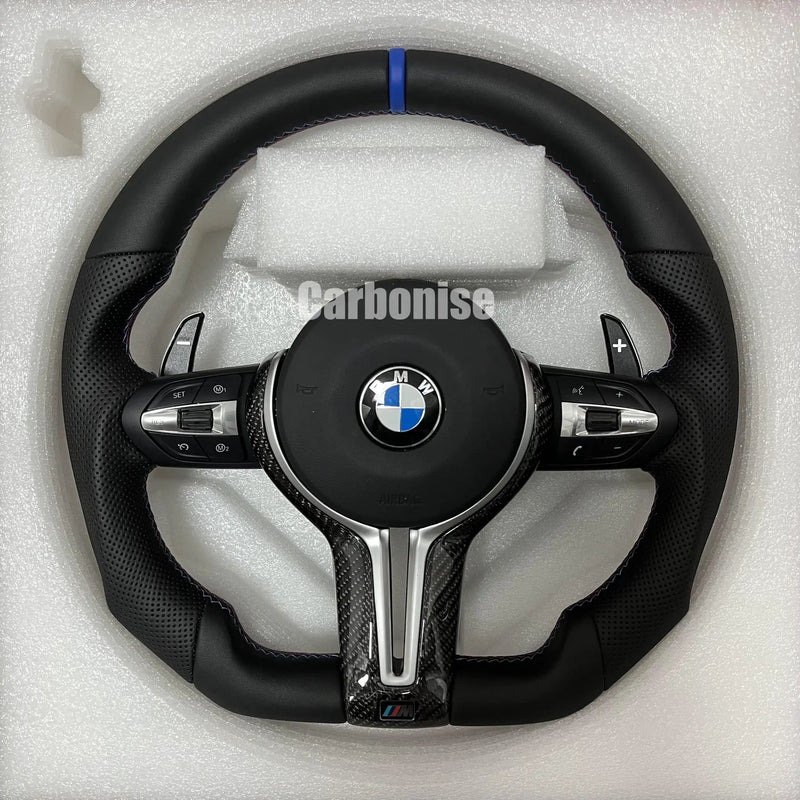 BMW Steering Wheel (Full Leather) @9 by CARBONISE