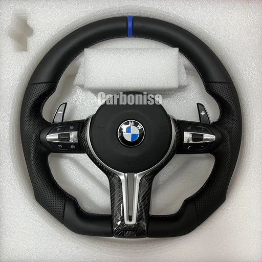 BMW Steering Wheel (Full Leather) @9 by CARBONISE