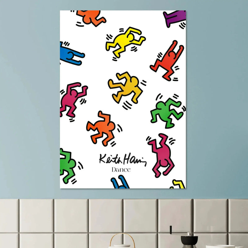 Keith Haring Dance by Blank Wall Print Shop