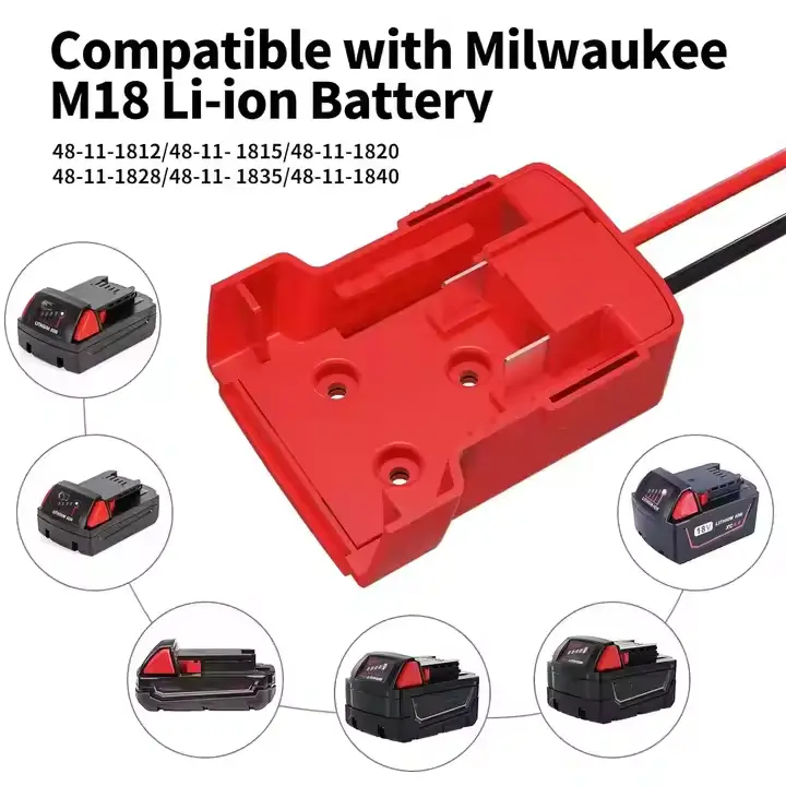 Power Wheels Adapter for Milwaukee 18V Battery to DIY Ride On Car Toys Connector by salelink.co.nz