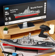 60cm Large RC Battleship 1:390 2.4G Gift Toy for Kids and Adults by dealonline.co.nz