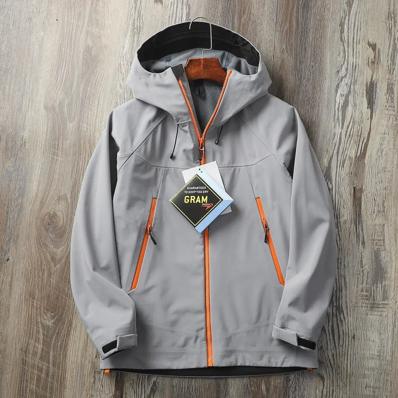 Men's Windproof Softshell Jacket — Waterproof Hooded Outdoor Layer | Hiking & Adventure by Mead's Supply & Equipment Outfitters limited
