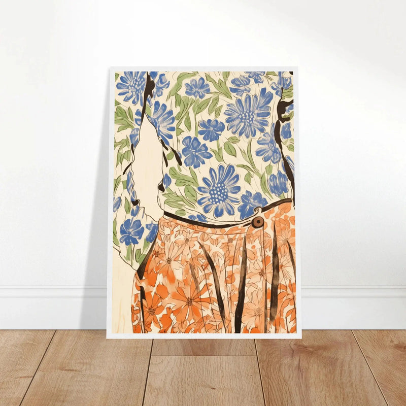 Fashion Floral #4 by Blank Wall Print Shop