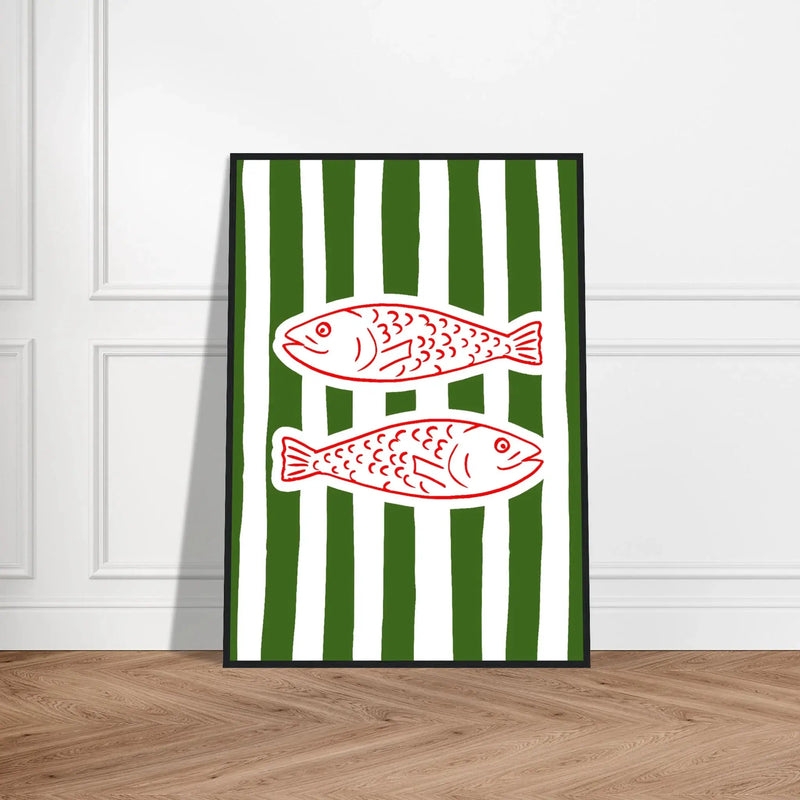 The Fishes by Blank Wall Print Shop