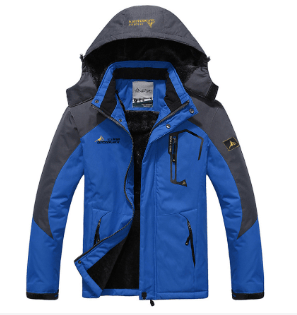 Mead's Supply & Equipment Outfitters limited Men's Outdoor Jacket Men's Waterproof Thermal Hiking Jacket Men's Waterproof Thermal Hiking Jacket