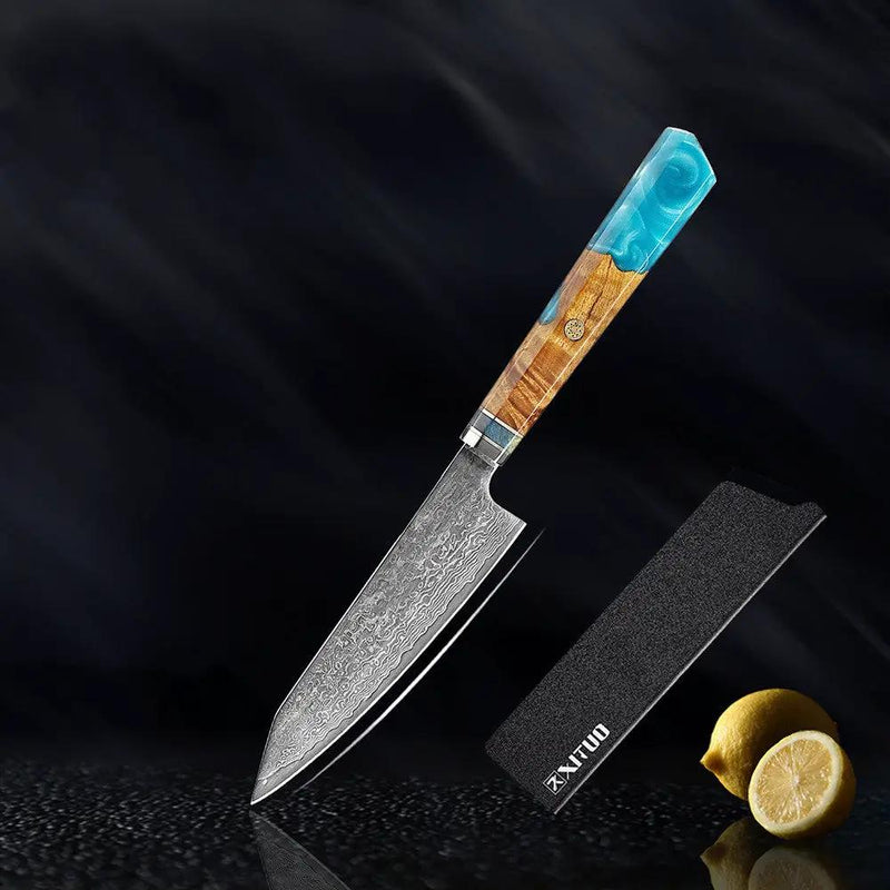 Kitchen Set Knife Damascus Steel Kitchen Knife Kitchen Knife Chef Knife Santoku Knife Japanese Knife Kitchen Tool F by China Dropship