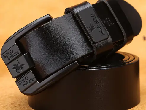 Martin Leather Belt - 2020 New Men's Genuine Leather by Mead's Supply & Equipment Outfitters limited