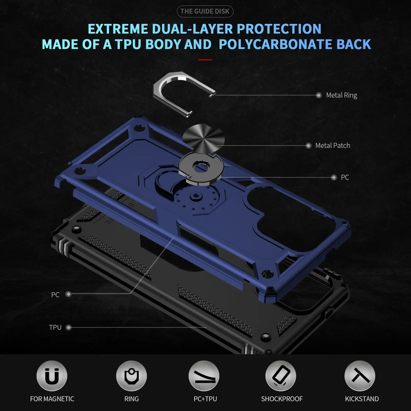 Samsung S25 Ultra Case - Blue by salelink.co.nz