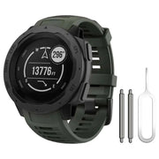 Soft Silicone Strap for the Garmin Instinct 1/2/Solar/Tactical Series (available in 5 colours) by Habicare