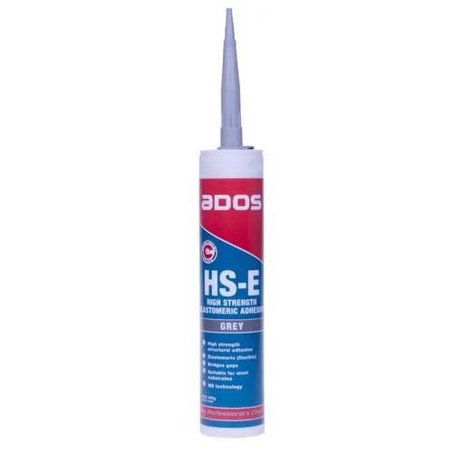 CRC Sealants & Fillers Wholesale ADOS HS-E High Strength Elastomeric Adhesive Grey 400g (Pack of 12) ADOS HS-E High Strength Elastomeric Adhesive Grey 400g - Wholesale | Action Outdoors