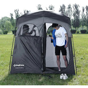Oversized Portable Camping Shower Privacy Tent with Floor by Action Outdoors Limited