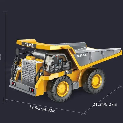 Remote Control Engineering Vehicles Series - 1:24 DUMP TRUCK 9 Channels 2.4G by dealonline.co.nz