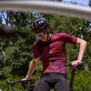 Euro Cycling NZ Clothing Bioracer Spitfire Jersey SS Red Blitzz Bioracer Spitfire Red Short Sleeve Cycling Jersey