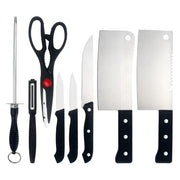Kitchen Knives 8-Piece Gift Box Bone Cutting Knife Chef Scissors A spit 8piece Set by China Dropship