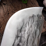 Chopping Knife Thickening Bone-chopping Knife Forging Old Kitchen Knife Brown by China Dropship