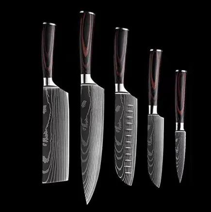 Chef Knives Kitchen Knives Cleaver Slicing Knives 3PCS by China Dropship